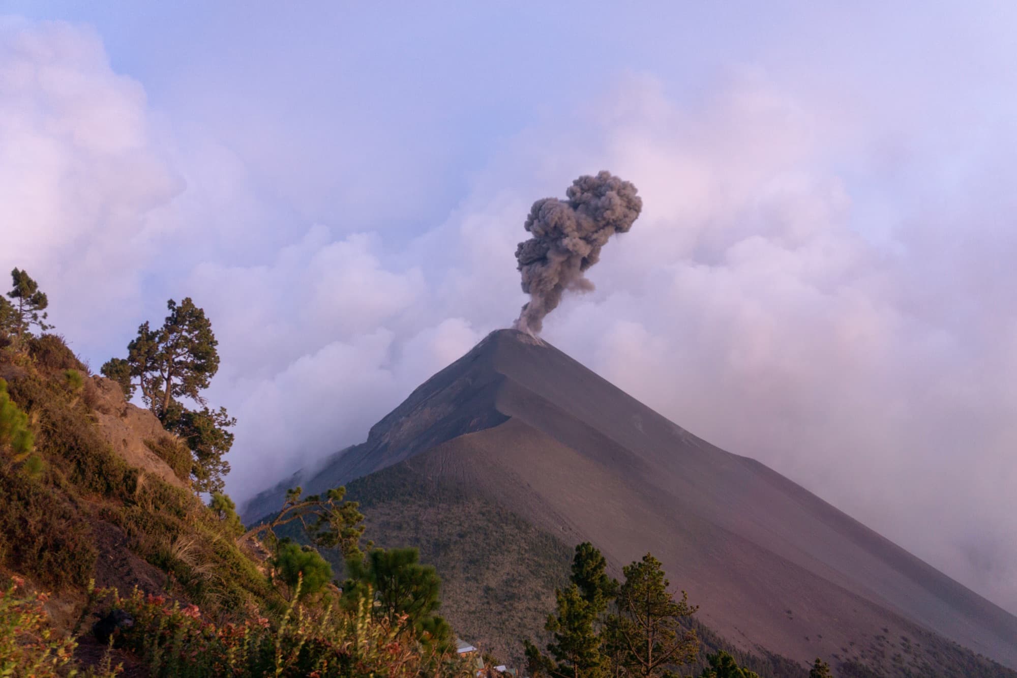 Acatenango and Antigua